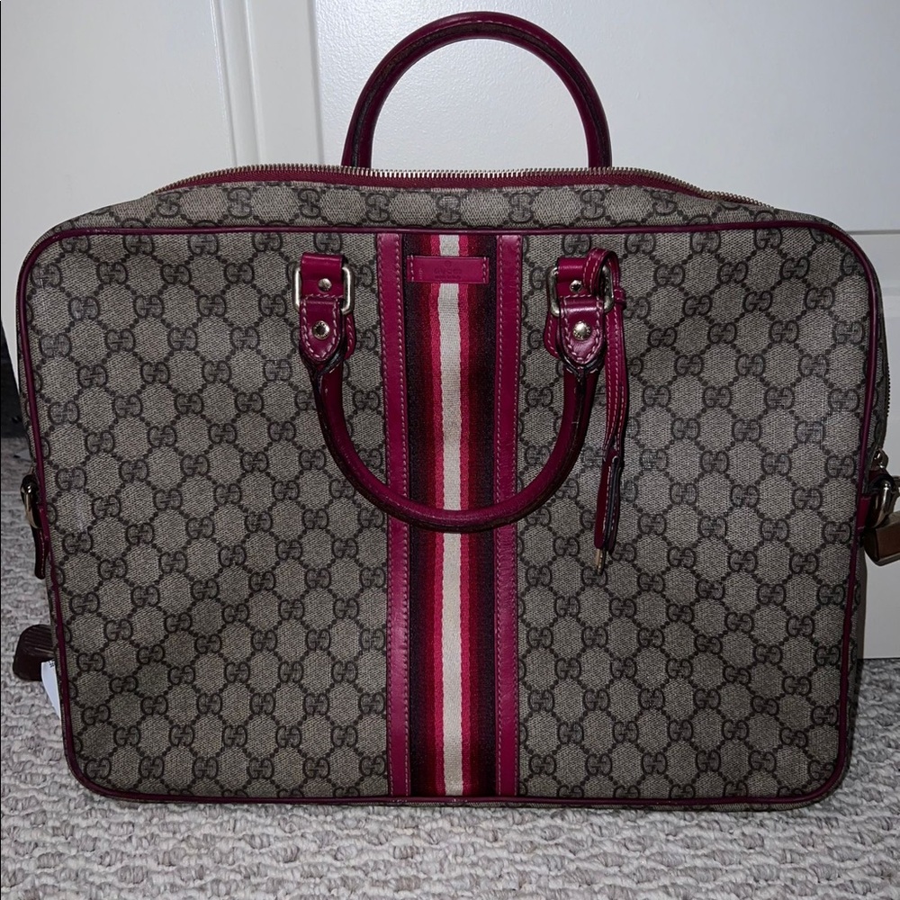 GG Monogram Travel Bag